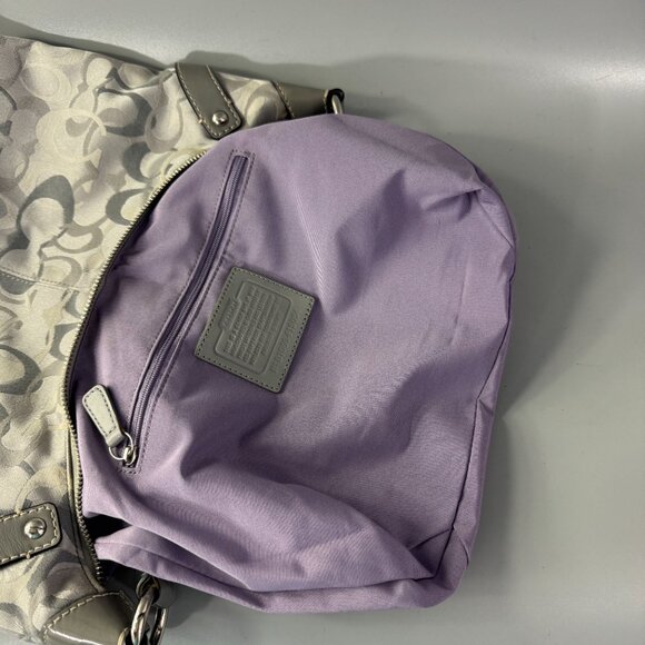 Coach F15054 Optic Signature Penelope Signature Canvas Hobo Shoulder Bag - Picture 13 of 15